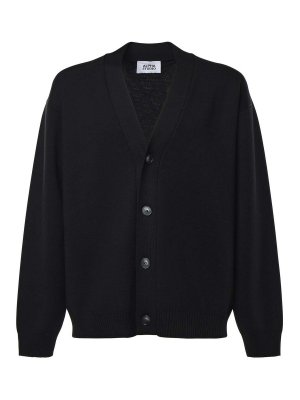ALPHA STUDIO: Cárdigans - Cárdigan - Negro