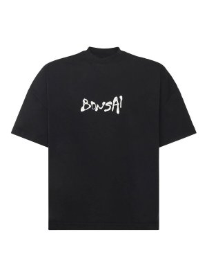 BONSAI: t-shirts - Cotton T-Shirt With Logo