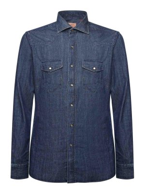 BORRIELLO NAPOLI: Hemden - Hemd - Blau