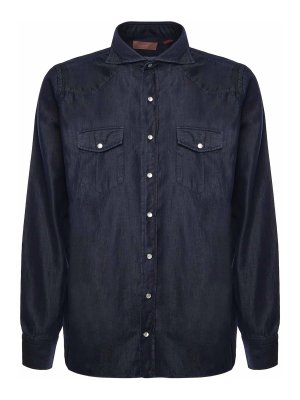 BORRIELLO NAPOLI: Hemden - Hemd - Blau