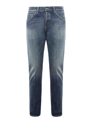 DONDUP: Jeans Rectos - Vaqueros Rectos - Azul