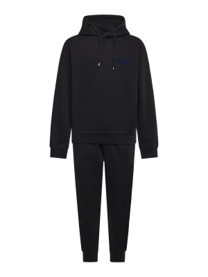 DSQUARED2: スウェットパンツ - トラックスーツ ボトムス - ダークブルー