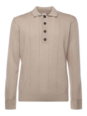 ELEVENTY: polo shirts - Cotton And Cashmere Polo Shirt