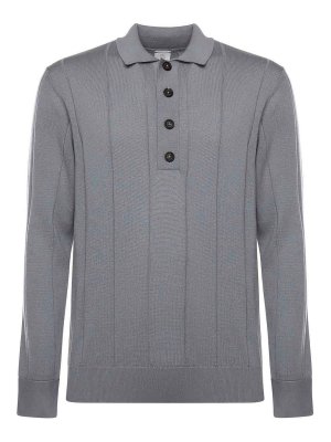 ELEVENTY: polo shirts - Cotton And Cashmere Polo Shirt