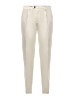 ELEVENTY: casual trousers - Cotton And Cashmere Trousers
