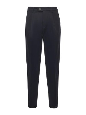 ELEVENTY: casual trousers - Cotton And Cashmere Trousers