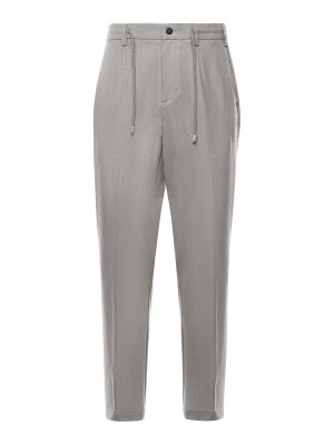 ELEVENTY: tracksuit bottoms - Wool Jogger Pants