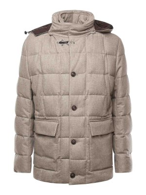 FAY: padded jackets - Wool Down Jacket