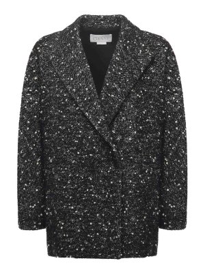 GENNY: Manteaux au genou - Manteau Au Genou - Noir