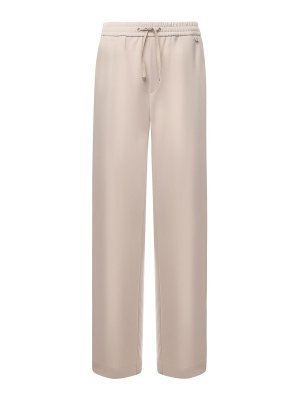 HERNO: pantaloni casual - Pantaloni in raso crÃªpe opaco