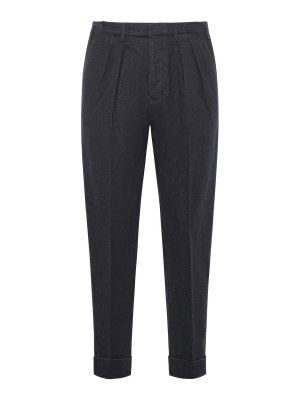 MICHAEL COAL: Pantalons casual - Pantalons Décontractés - Gris