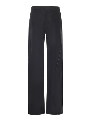 MM6 MAISON MARGIELA: テーラードトラウザー - テーラードパンツ - 黒