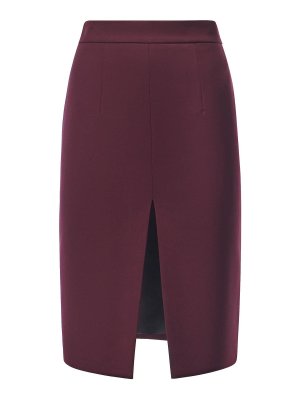 NINEMINUTES: Knee length skirts & Midi - Flannel Pencil Skirt