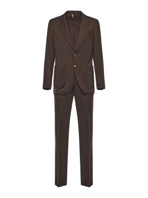 SANTANIELLO: blazers - Tailored Wool And Cashmere Suit