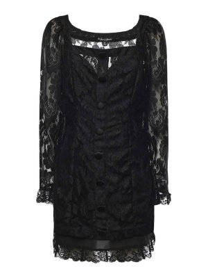 FOR LOVE & LEMONS: Kurze Kleider - Kurzes Kleid - Schwarz