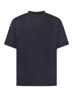GIULIANO GALIANO: t-shirts - Aigue Cotton T-Shirt