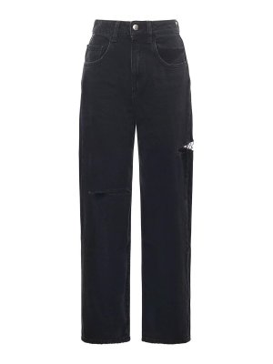 ICON DENIM: Jeans à jambe droite - Jean Droit - Bleu