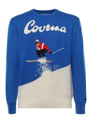 MC2 SAINT BARTH: crew necks - Courma Cashmere Blend Sweater