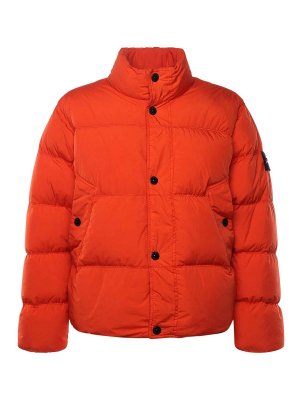STONE ISLAND: giacche imbottite - Piumino In Rep Di Nylon Con Logo