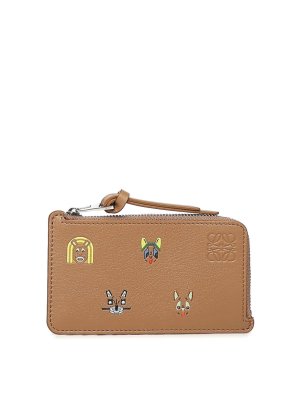 LOEWE: portafogli - Portacarte In Pelle Di Vitello