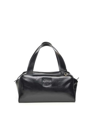 MIU MIU: cross body bags - Leather Satchel Bag