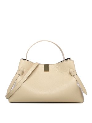 YUZEFI: Handtaschen - Shopper - Beige