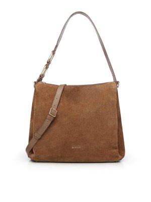 BIASIA: Schultertaschen - Schultertasche - Beige