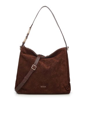 BIASIA: Schultertaschen - Schultertasche - Dunkelbraun