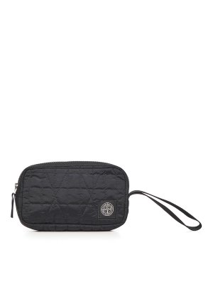 STONE ISLAND: Clutch - Pochette - Noir