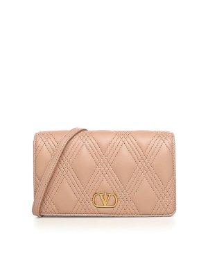 VALENTINO GARAVANI: shoulder bags - Quiltie 67 Mini Shoulder Bag