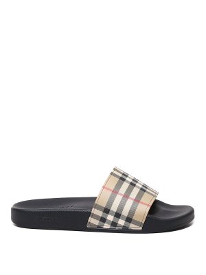 BURBERRY: Tongs - Tongs - Beige