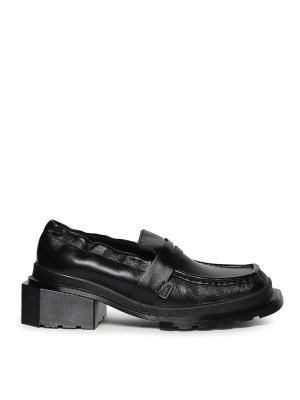 DR. MARTENS: Loafers & Slippers - Maybole Ruched Leather Loafers