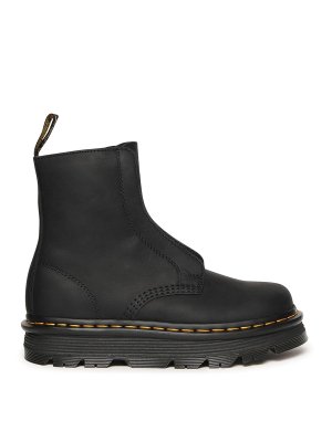 DR. MARTENS: tronchetti - Stivaletti Zebzag in pelle senza lacci