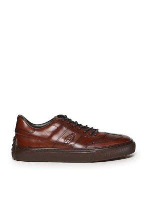 TOD'S: trainers - Leather Sneakers