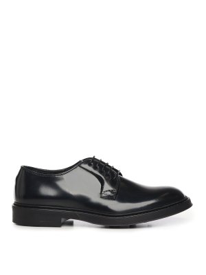 GIULIANO GALIANO: lace-ups shoes - Alan Lace-Ups In Brushed Leather