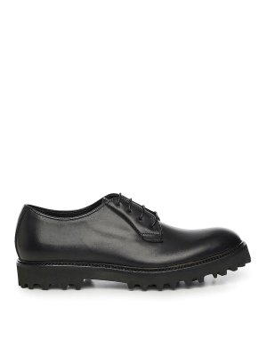 GIULIANO GALIANO: lace-ups shoes - Castro Leather Lace-Up Shoe