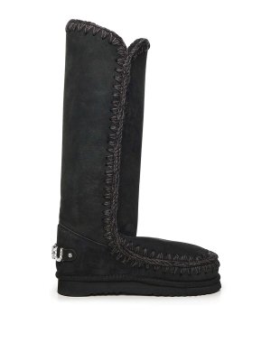 MOU: boots - Eskimo 40 Boots With Rhinestone Logo