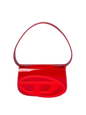 DIESEL: shopper - Borsa A Mano 1Dr In Tpu Colore Rosso