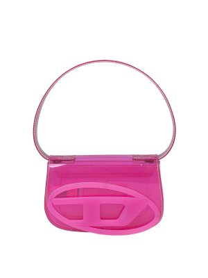 DIESEL: shopper - Borsa A Mano 1Dr In Tpu Colore Rosa