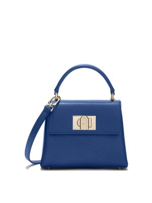 FURLA: Handtaschen - Shopper - Jeansblau