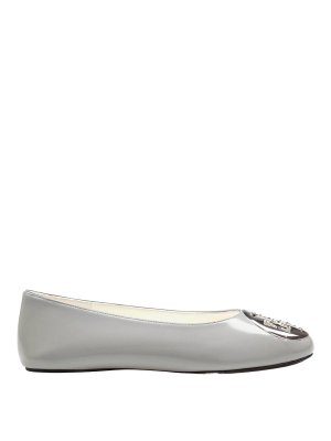 TORY BURCH: Ballerines - Ballerines - Gris