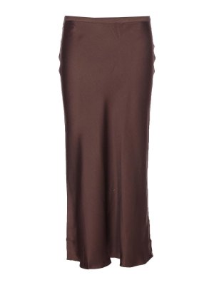 ANINE BING: Faldas media pierna y semilargas - Falda Semilarga - Marrón