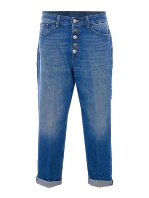 DONDUP: Straight Leg Jeans - Straight Leg Jeans - Blau