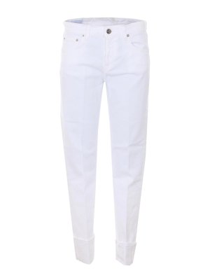 DONDUP: Jeans Rectos - Vaqueros Rectos - Blanco