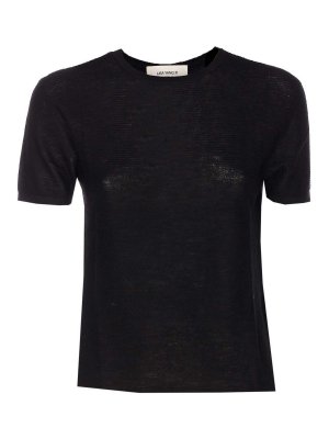 LISA YANG: T-shirts - T-Shirt - Schwarz