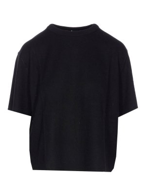 LISA YANG: T-shirts - T-Shirt - Schwarz