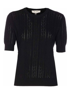 LISA YANG: T-shirts - T-Shirt - Schwarz