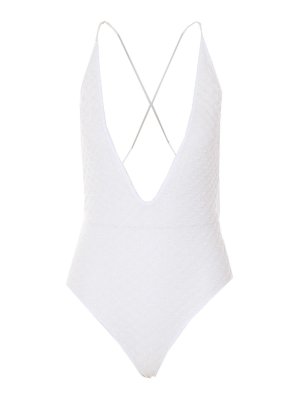 MISSONI: one-piece - White One Piece Swimwear