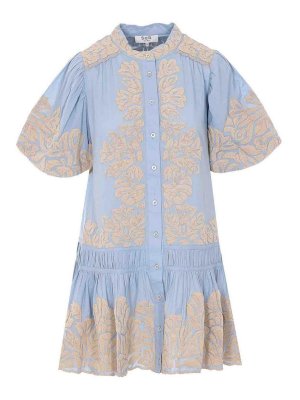 SEA NEW YORK: Vestidos cortos - Vestido Corto - Azul