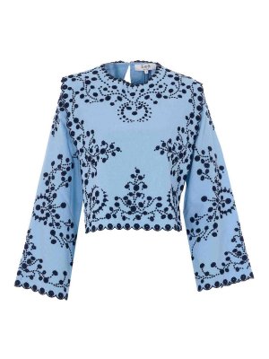 SEA NEW YORK: トップス＆タンクトップ - トップ/タンクトップ - ブルー